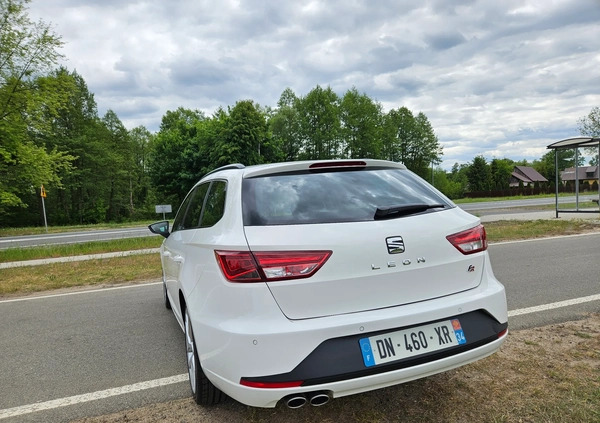 Seat Leon cena 43900 przebieg: 198000, rok produkcji 2014 z Ostrołęka małe 742